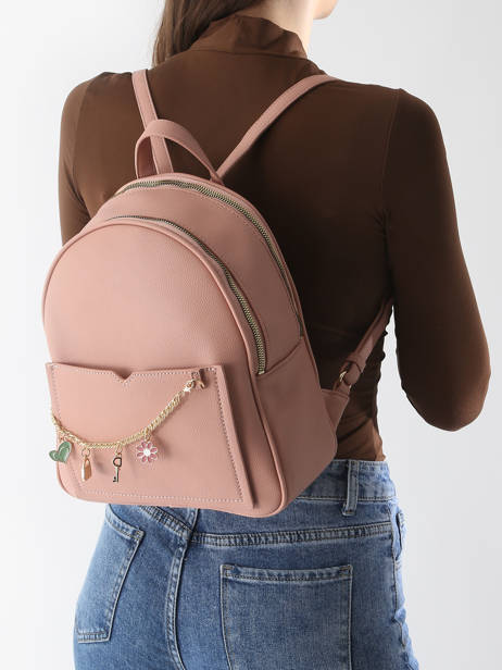 Rugzak Torrow Roze girly TGIR01 ander zicht 1